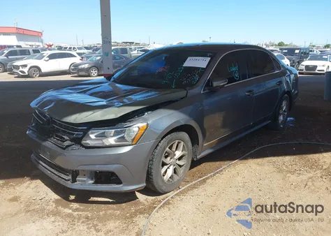 2017 Volkswagen Passat 1.8T S из США, поврежденный, VIN 1VWAT7A31HC053536